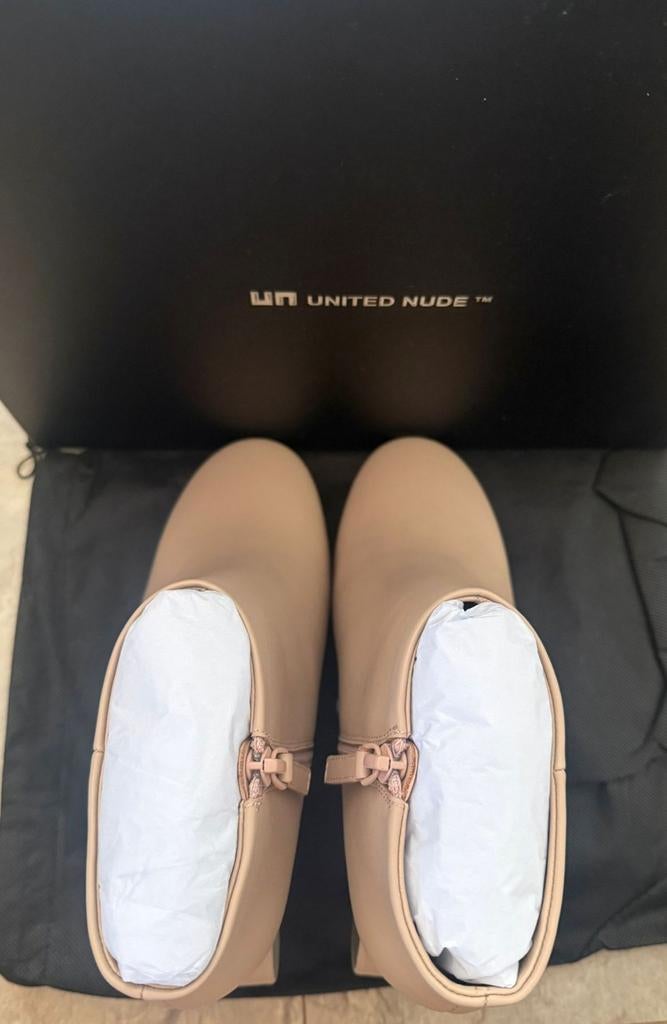 Un united Nude Mobius  - Nieuw, United Nude, Beige, Lage of Enkellaarzen, Nieuw