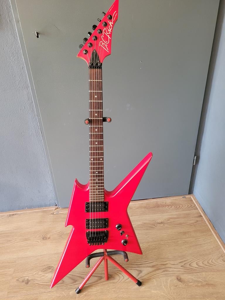Bc Rich ironbird platinum series ±1988 metal gitaar, Ophalen of Verzenden, Gebruikt, Solid body, Overige merken