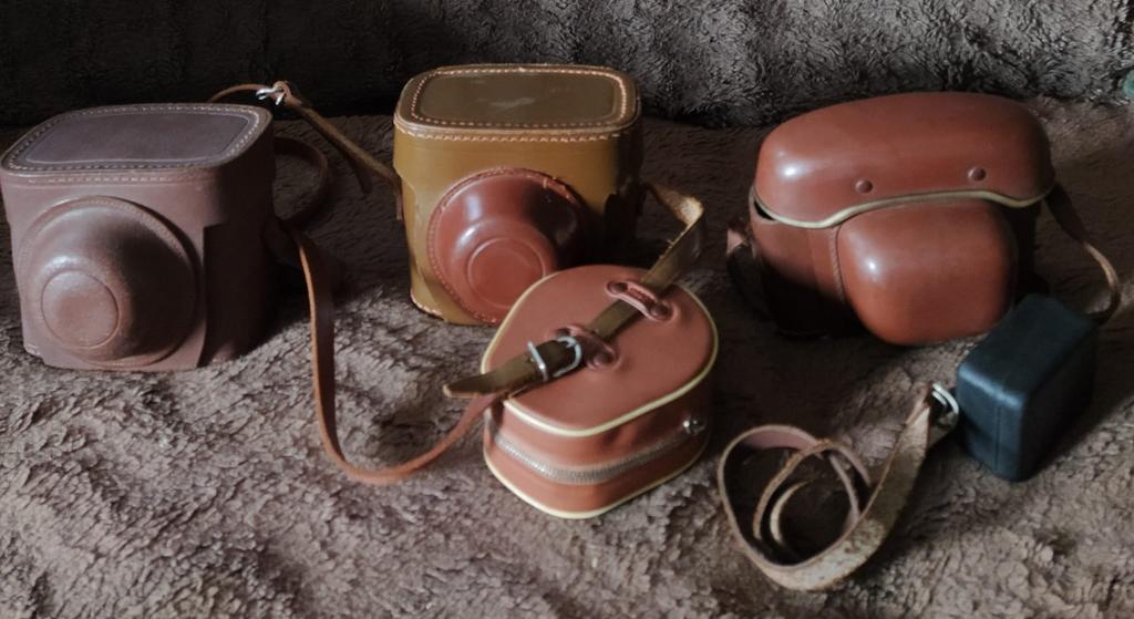 Drie antieke Agfa camera's uit verzameling, Ophalen of Verzenden