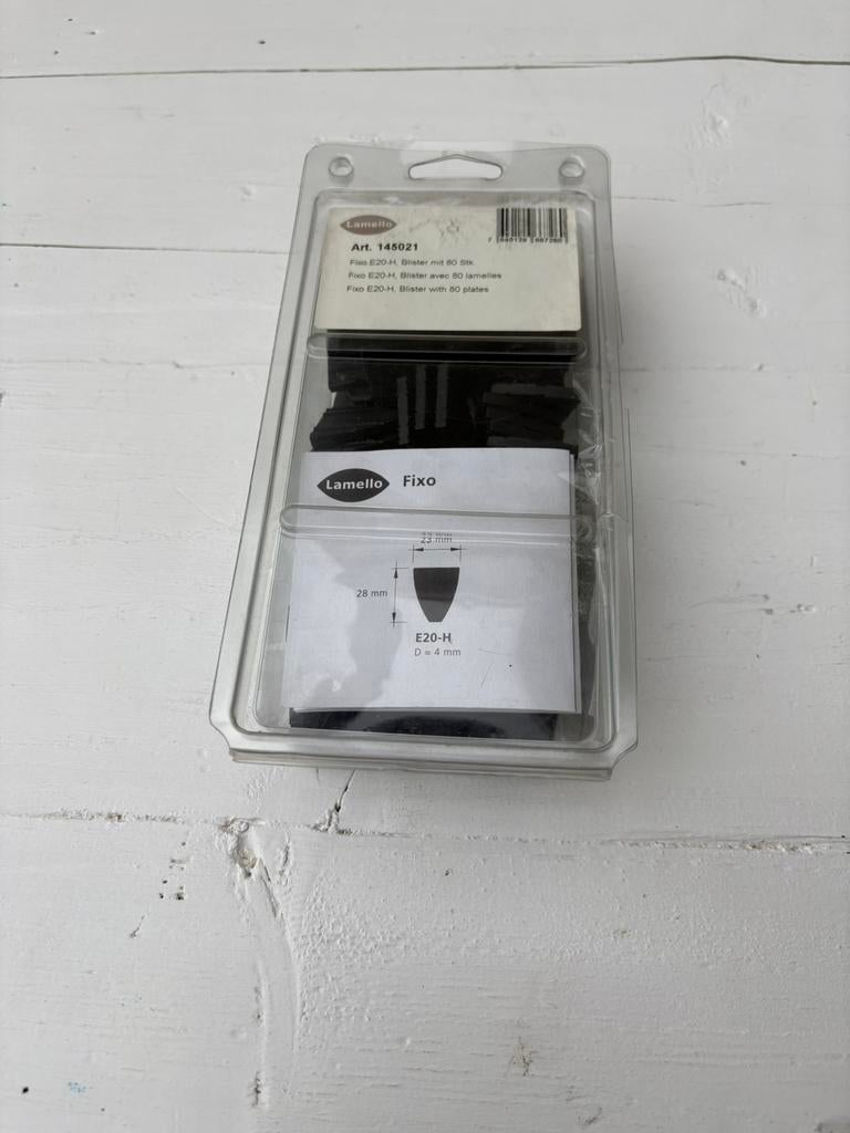 Lamello E20-H blister, Ophalen of Verzenden, Nieuw