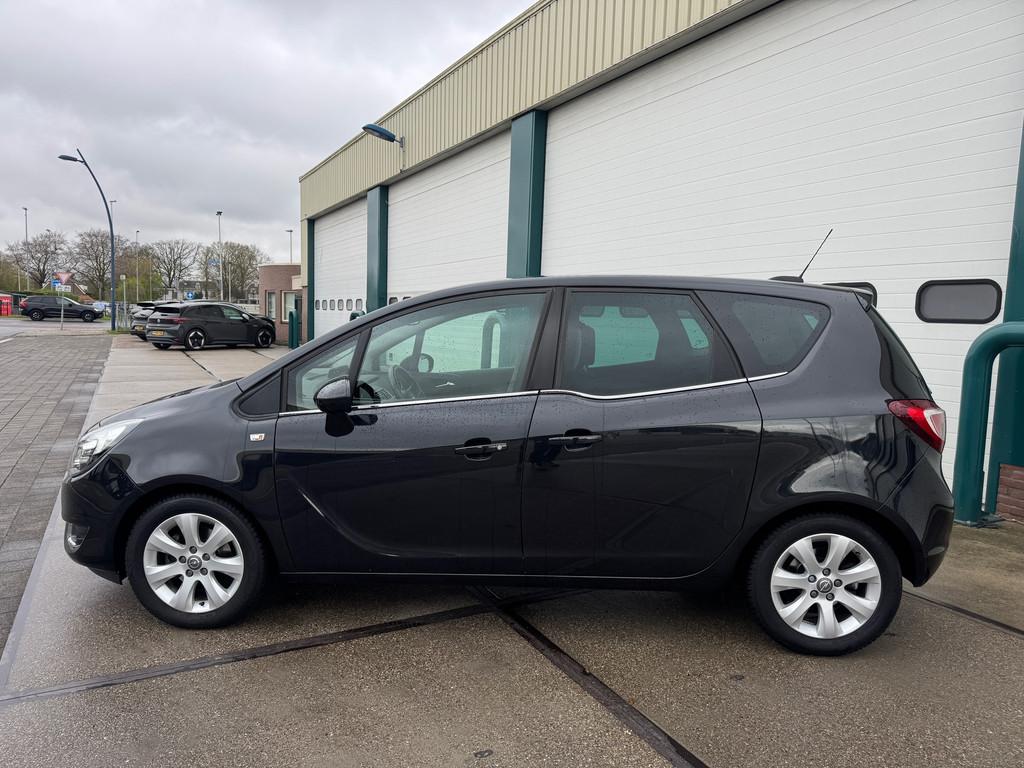 Opel Meriva 1.4 Turbo Blitz, Gebruikt, 4 cilinders, Zwart, Handgeschakeld