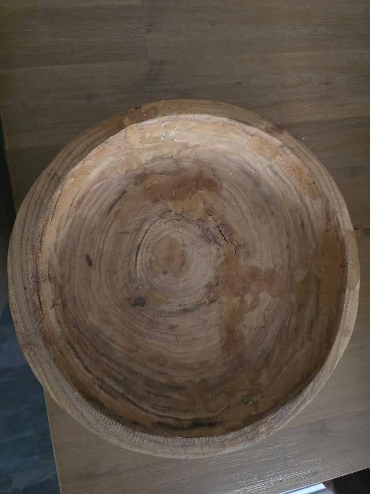 mooi boomstam schalen   (w1, Ophalen of Verzenden, Zo goed als nieuw, Rond, Hout