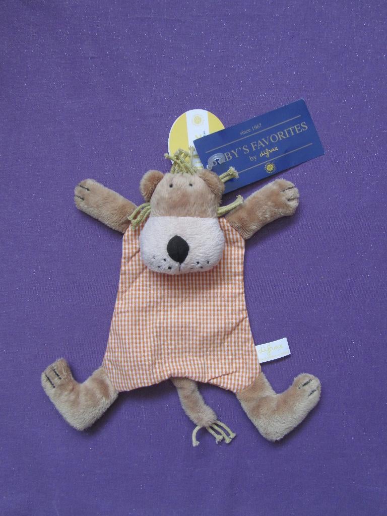 DIFRAX Knuffeldoekje NIJLPAARD **Nieuw met Kaartje**, Overige typen, Nieuw, Ophalen of Verzenden, Met label