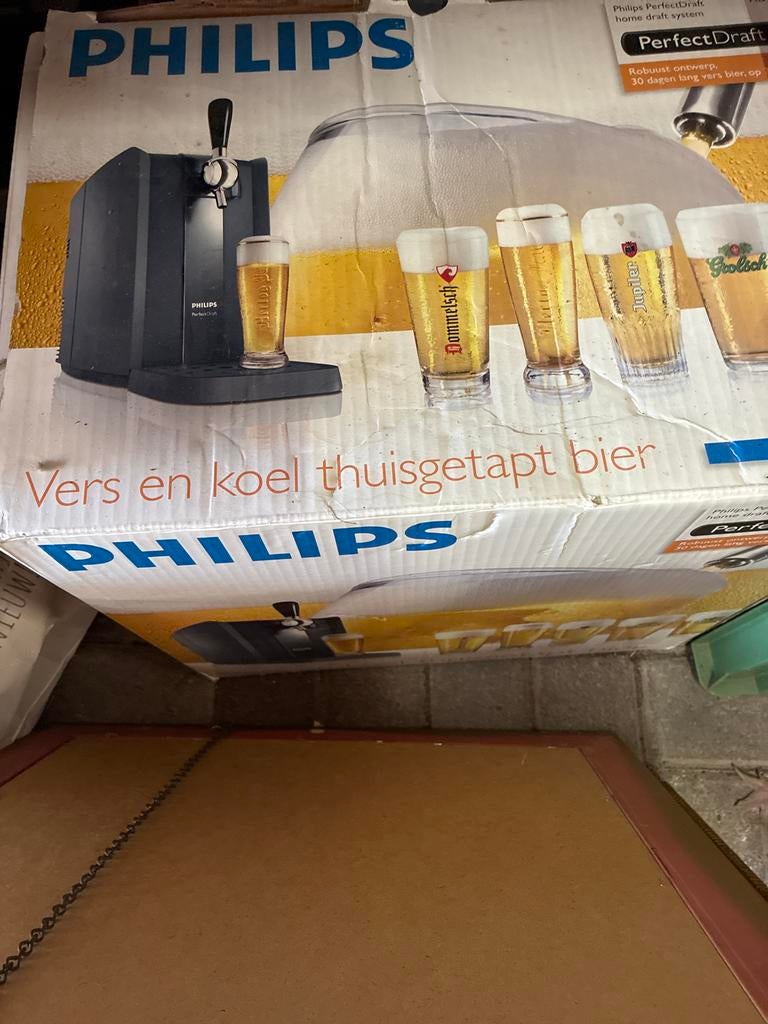 Philips PerfectDraft thuistap - Vers en koel bier, Witgoed en Apparatuur, Thuistaps, Zo goed als nieuw, Philips, Ophalen of Verzenden