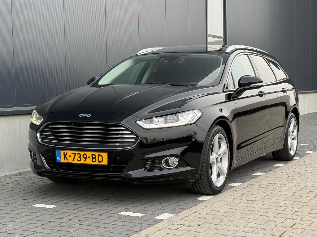 Ford Mondeo 1.5 Ecoboost 118KW Wagon 2015 PANO BLIS KEYLESS, Auto's, Ford, Stof, 4 cilinders, 160 pk, Zwart