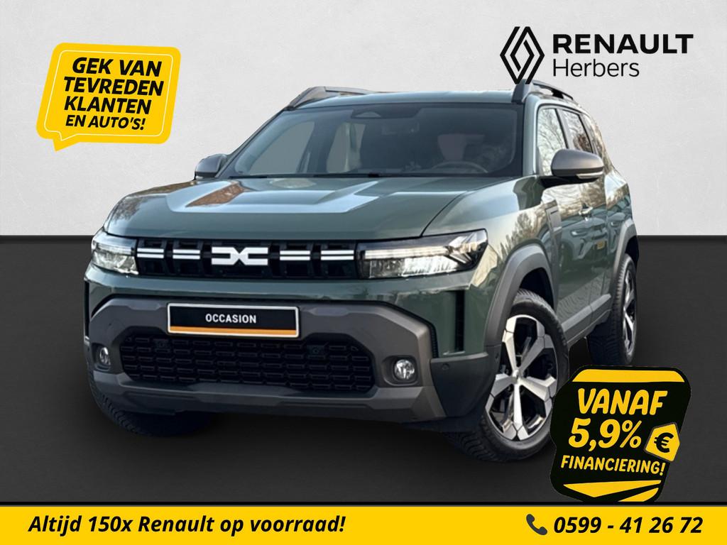 Dacia Duster 1.6 Hybrid 140 Journey AUTOMAAT NAVI / KEYLESS, Auto's, Dacia, 94 pk, Stof, Gebruikt, 750 kg