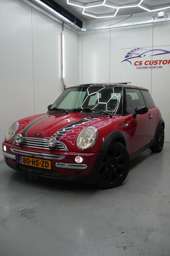 Mini 1.6 16V Cooper 2001 Rood, Voorwielaandrijving, 1025 kg, 15 km/l, 4 cilinders