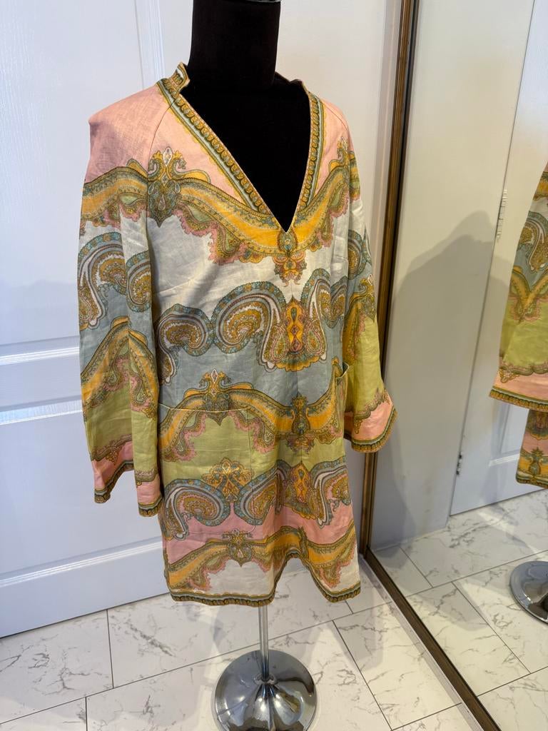 Prachtige Zimmermann jurk Maat L, Kleding | Dames, Jurken, Zo goed als nieuw, Maat 42/44 (L), Ophalen of Verzenden