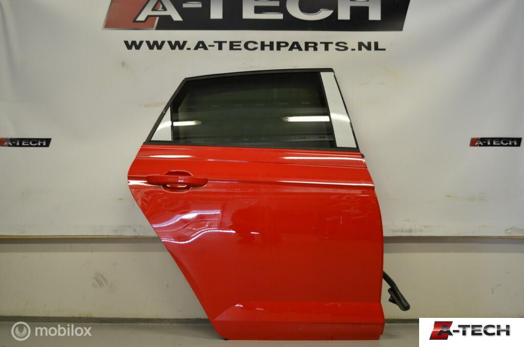Portier rechtsachter Volkswagen polo 1.6MPI m300, Gebruikt, Deur, Achter, Ophalen of Verzenden