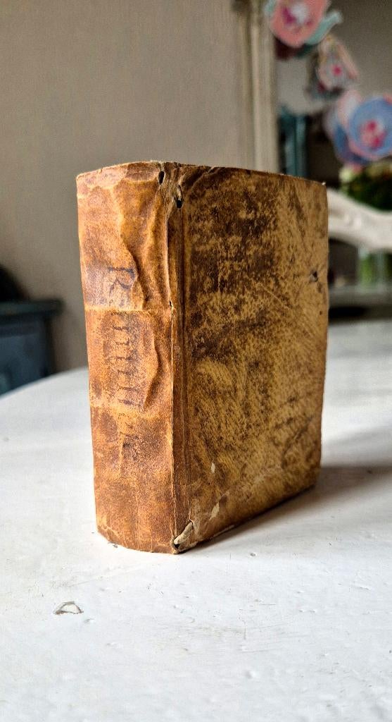 Klein gebedenboekje 1770 met curieuze houtsneden, Verzenden