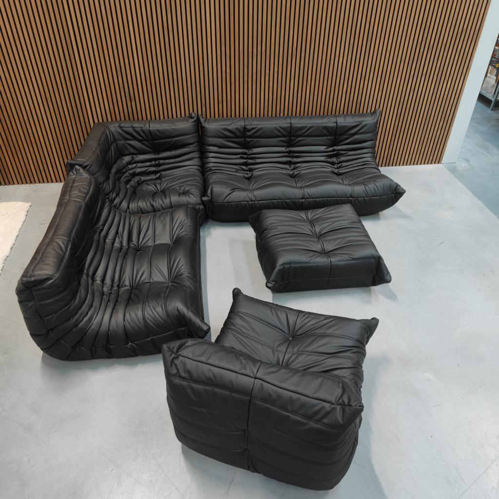 Ligne Roset Togo set midnight black, Ophalen of Verzenden