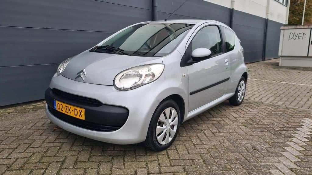 Citroen C1, Voorwielaandrijving, Stof, Gebruikt, Zwart