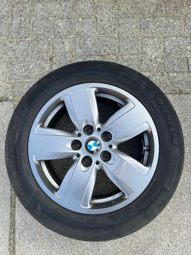 BMW / Mini velgen met zomerbanden, Ophalen, 16 inch, 205 mm, Zomerbanden