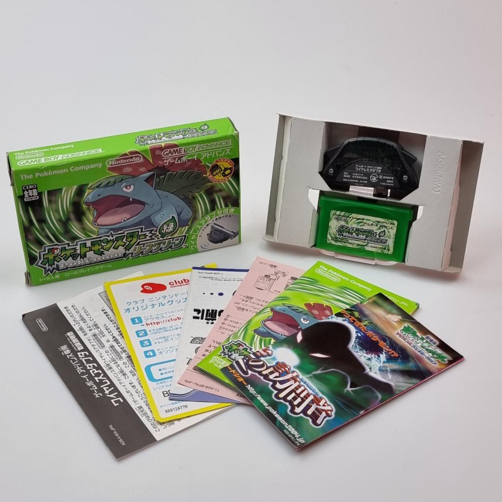 Game Boy Advance Pokemon Leaf Green Wireless Adapter, Spelcomputers en Games, Nintendo, Zo goed als nieuw, Support@nintendo.com