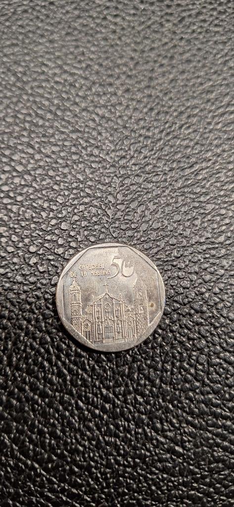 2#    Cuba 50 centavos 2017, Ophalen of Verzenden, Midden-Amerika