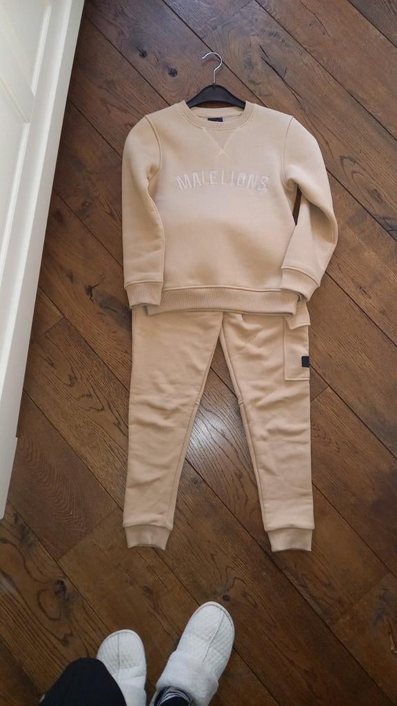 Malelions joggingpak maat 140, Ophalen, Zo goed als nieuw, Meisje, Jas