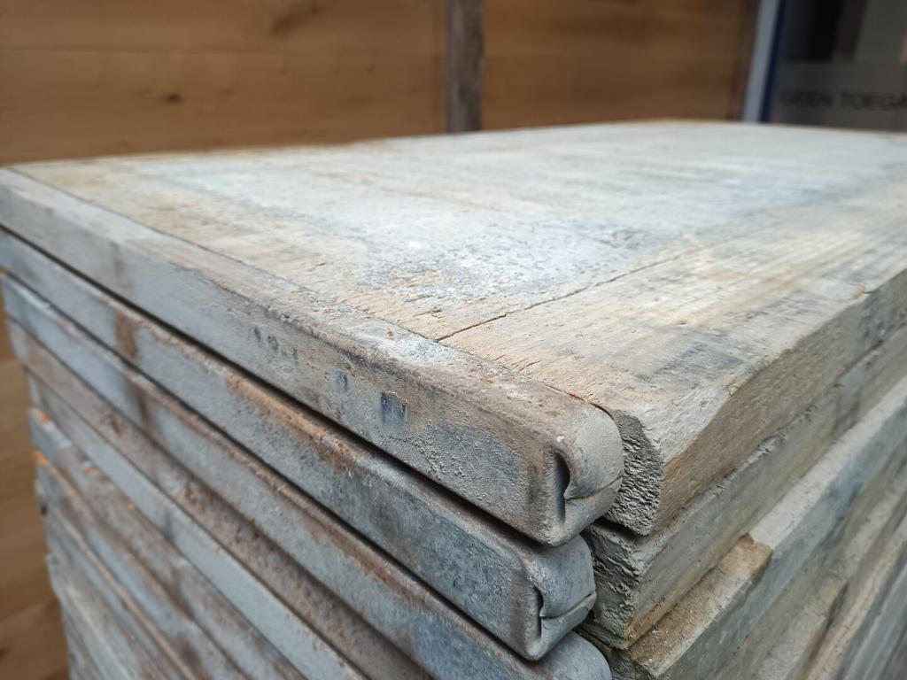 Gebruikte grenen steenschotten 65x124 cm, steenschotten