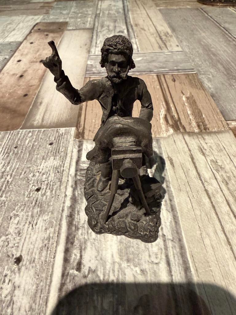 Vintage KPM Holland Tinbeeldje: Fotograaf, Antiek en Kunst, Ophalen of Verzenden