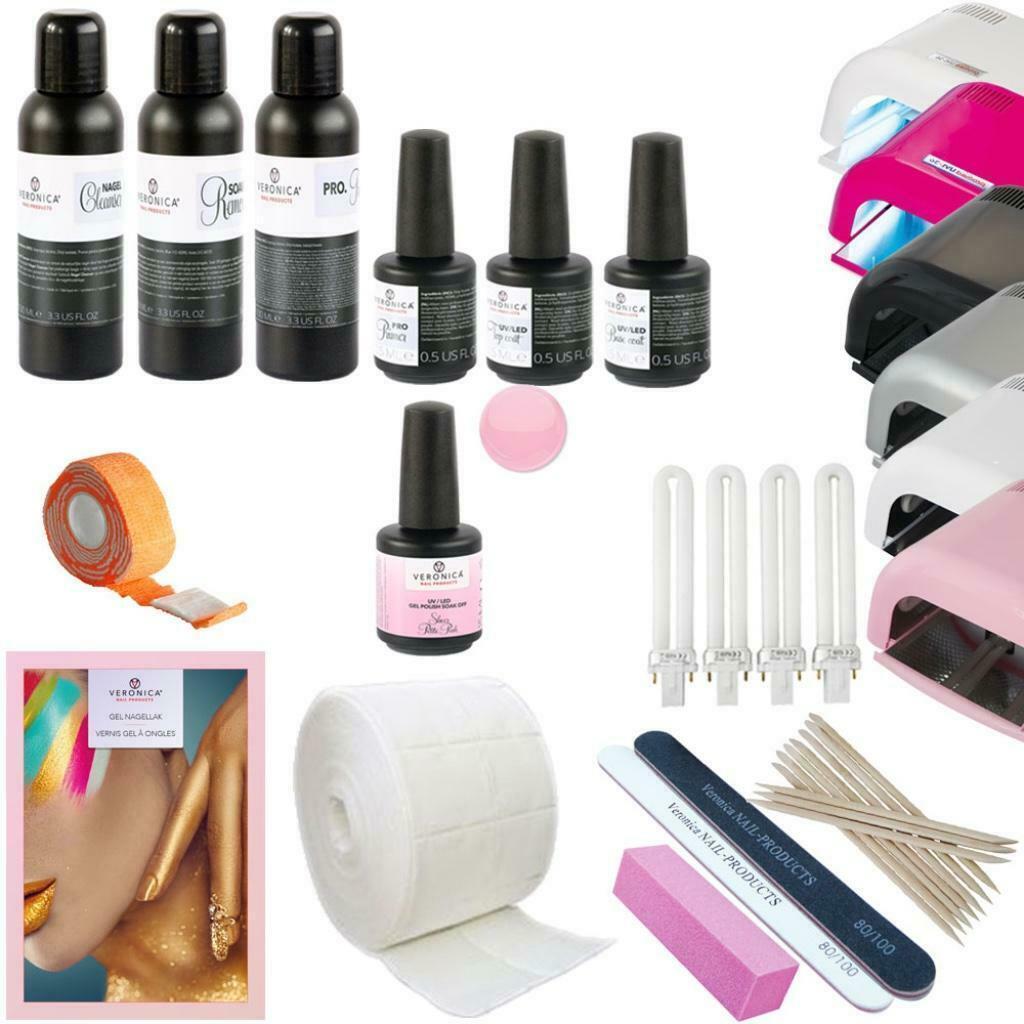 Gellak starterspakket, starter set PREMIUM, Sieraden, Tassen en Uiterlijk, Uiterlijk | Cosmetica en Make-up, Overige kleuren, Nieuw