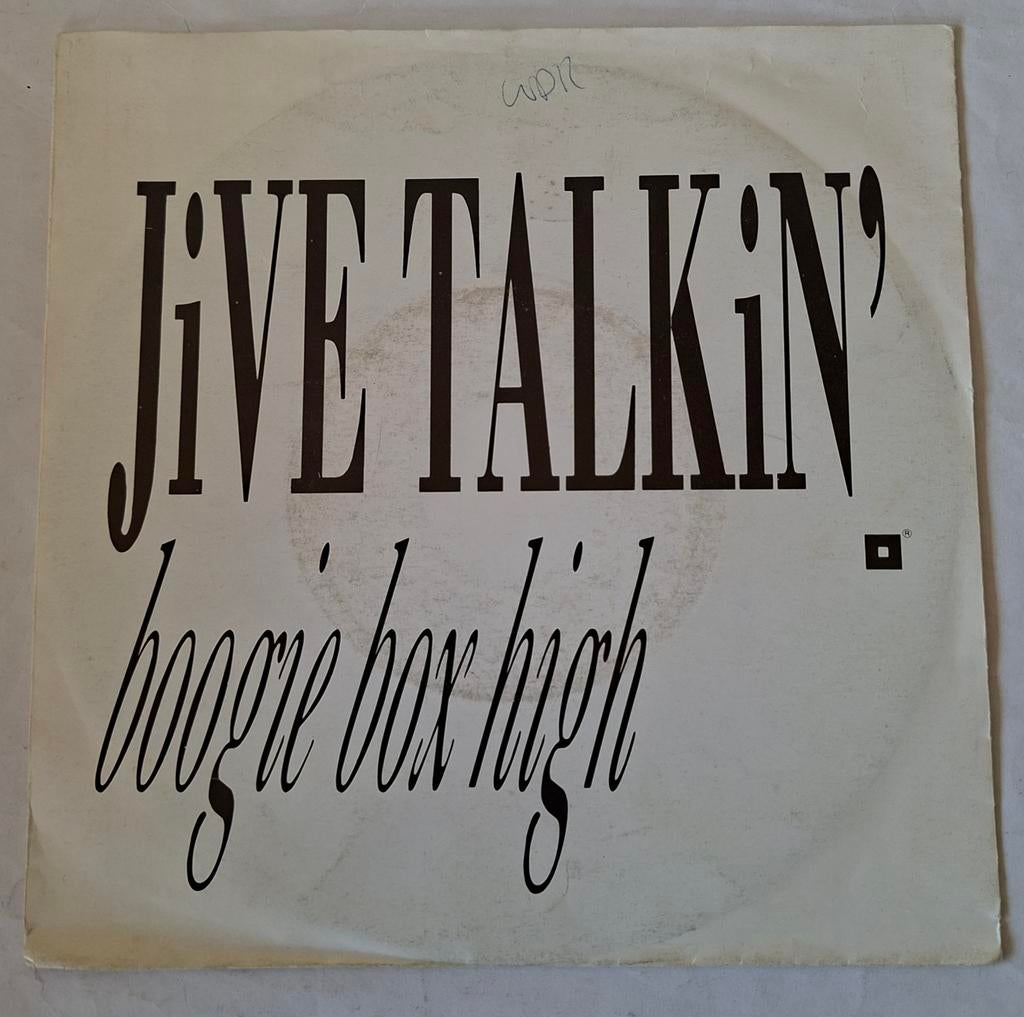 Boogie Box High         Jive Talkin', Ophalen of Verzenden, Gebruikt, 7 inch, Single
