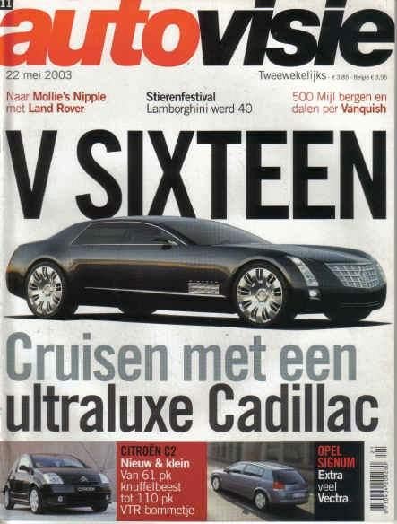 Autovisie 11 2003 : Jaguar X-Type V6 Sport - Smart Brabus, Ophalen of Verzenden, Gelezen, Algemeen