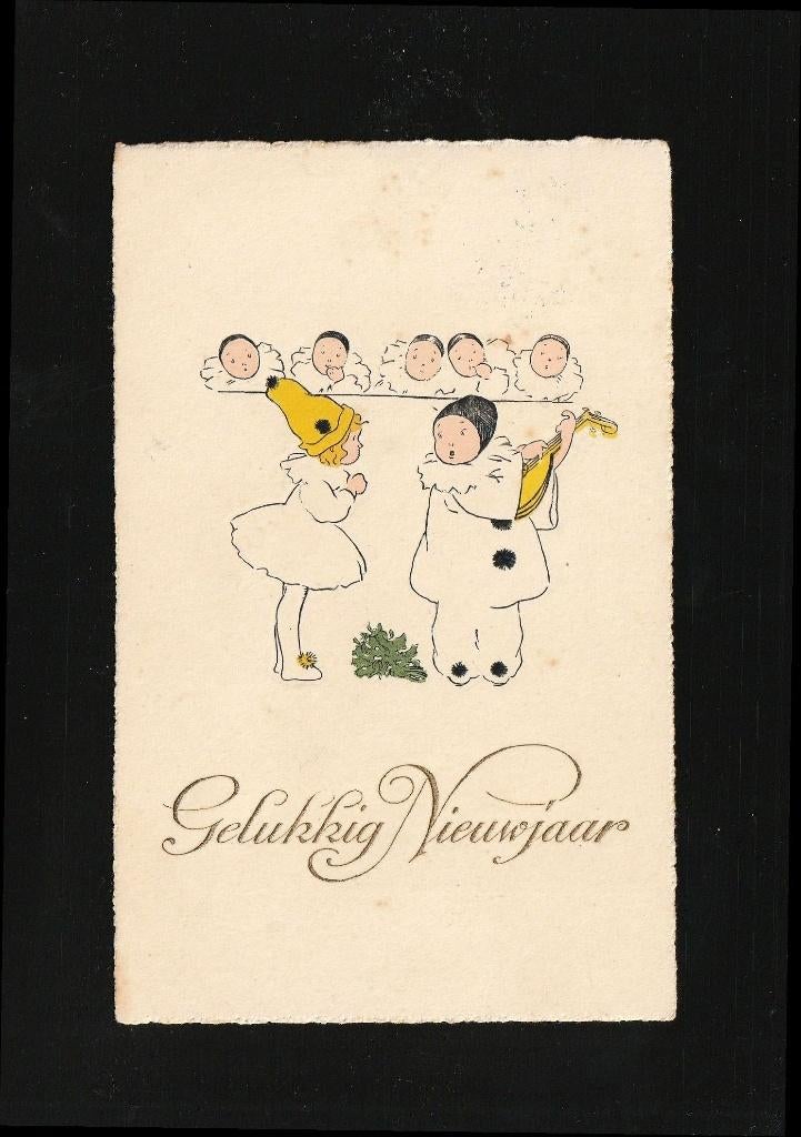 Pierrots muziek kinderen, Verzenden, 1920 tot 1940, Gelopen, Kinderen