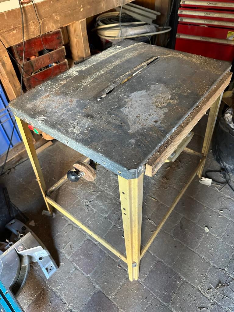 Scheppach Zaagtafel, Ophalen, Gebruikt