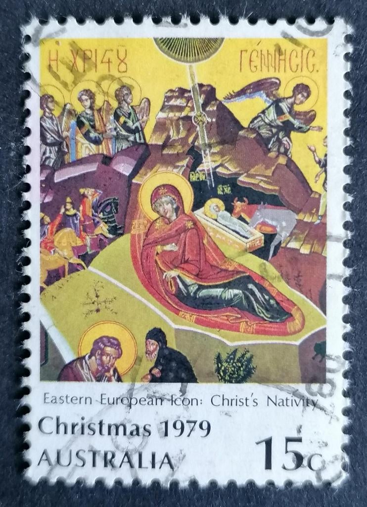 AUSTRALIË - kerstmis 1979, Verzenden, Gestempeld