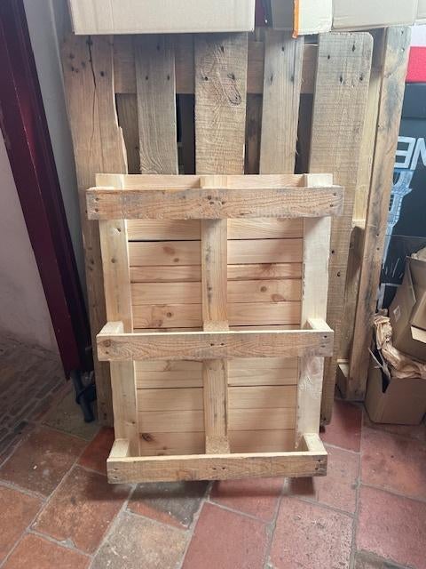 Pallets, Doe-het-zelf en Verbouw, Hout en Planken, Ophalen, Zo goed als nieuw, 50 mm of meer, Pallet