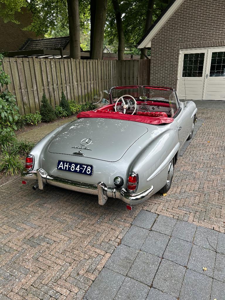 Mercedes 190SL, Auto's, Achterwielaandrijving, Cabriolet, Overige kleuren, 1900 cc