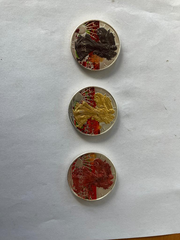 ZILVEREN AMERICAN EAGLE 1 OZ lest we forget, Ophalen of Verzenden, Zilver