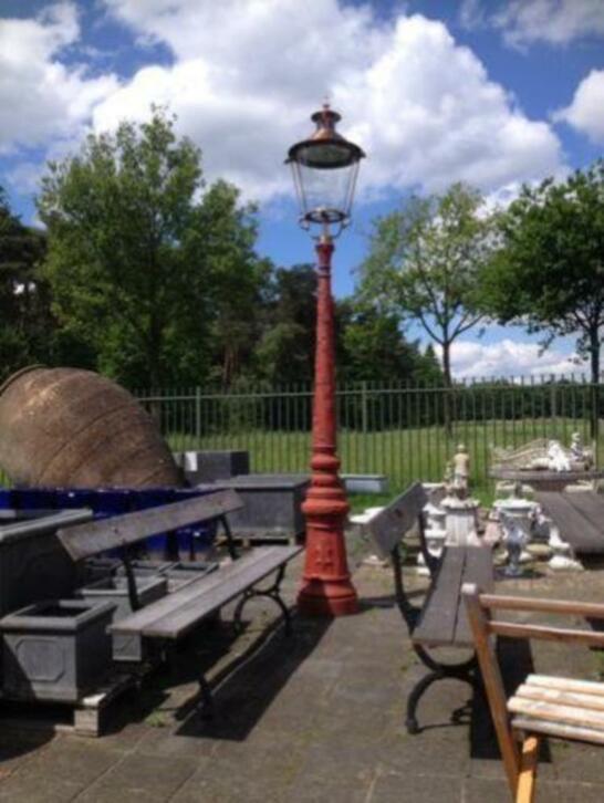 Lantaarnpaal / tuinverlichting / koperen kap te koop., Ophalen, Staande lamp, Handelsondernemingdeeekhoorn@hotmail.com, Nieuw