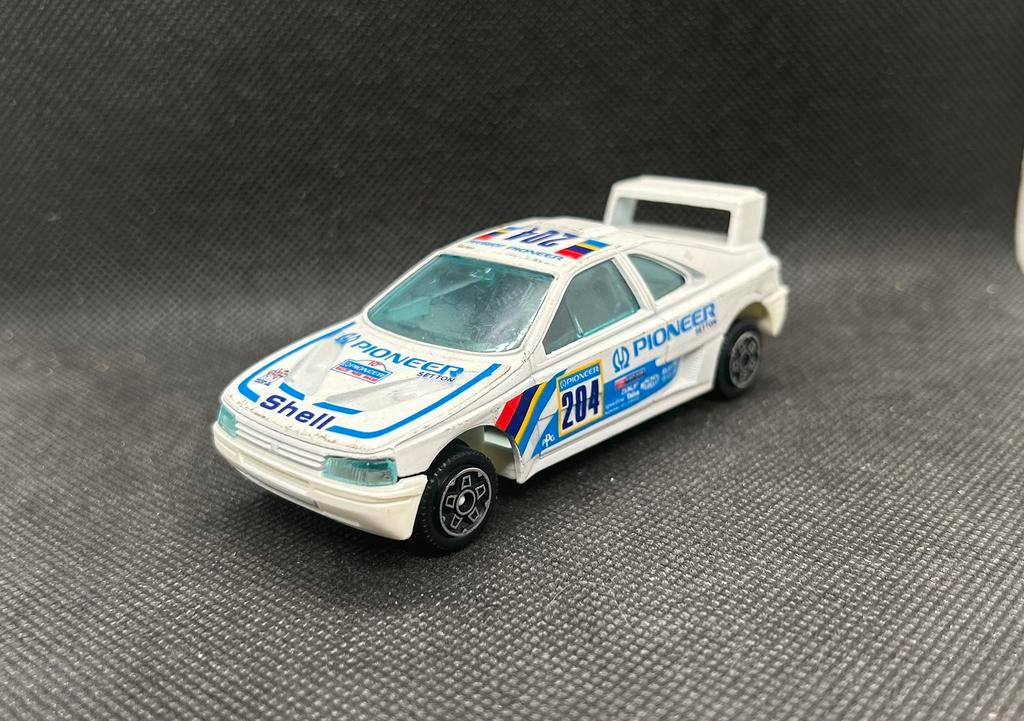 Bburago Peugeot 405 Rally 1:43, Verzenden, Zo goed als nieuw, Auto, Overige merken