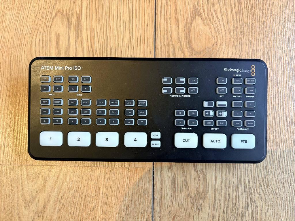 Blackmagic Atem Mini Pro Iso, Audio, Tv en Foto, Ophalen of Verzenden, Zo goed als nieuw, Video