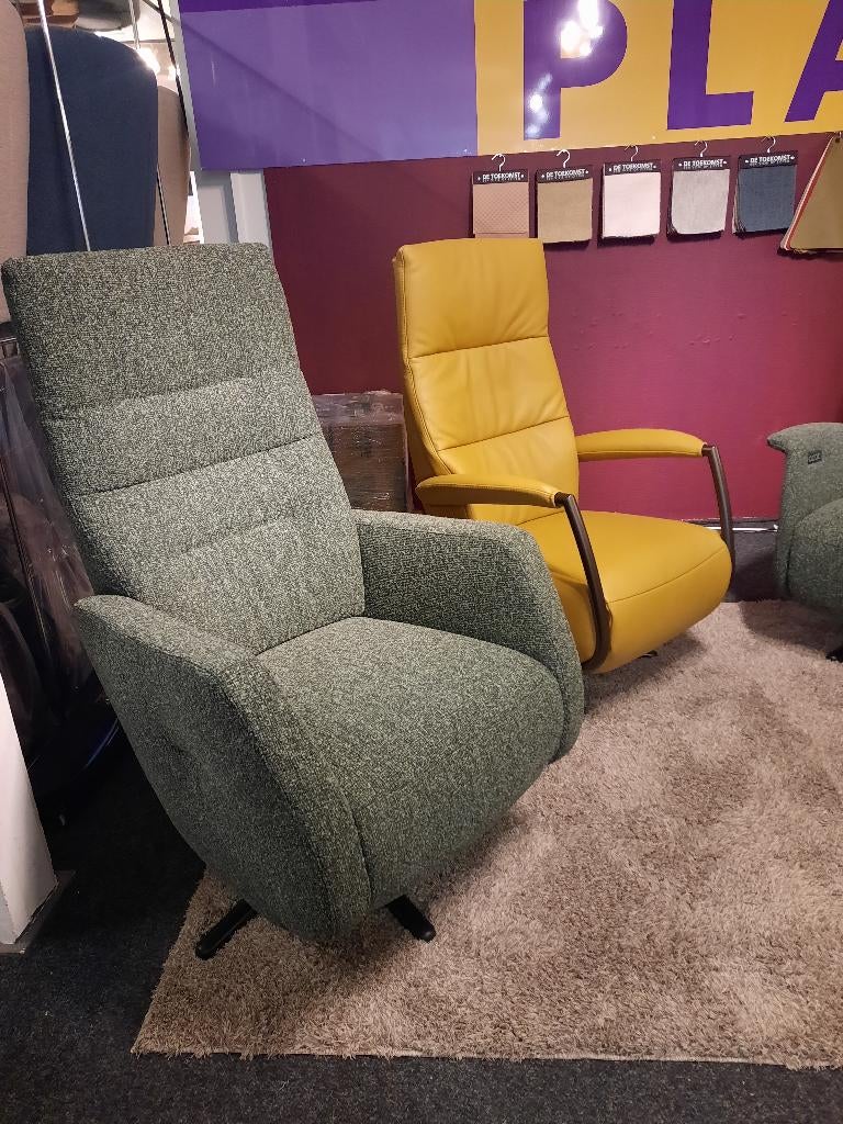 FEELZ RELAXSTOELEN NU VOOR €1398,00 INCL 5 JAAR GARANTIE !, Verzenden, Nieuw, Leer, Minder dan 50 cm