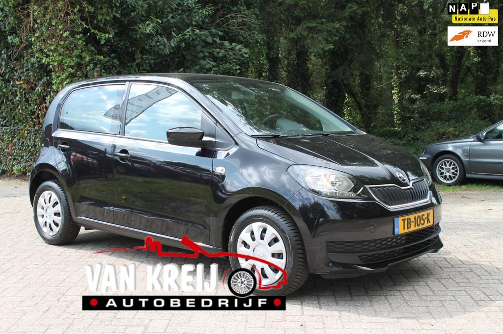 Skoda Citigo 1.0 CNG Gas onderbouw , Airco, Cruise, 5DRS, Na, Auto's, Voorwielaandrijving, Stof, Euro 6, CNG (Aardgas)