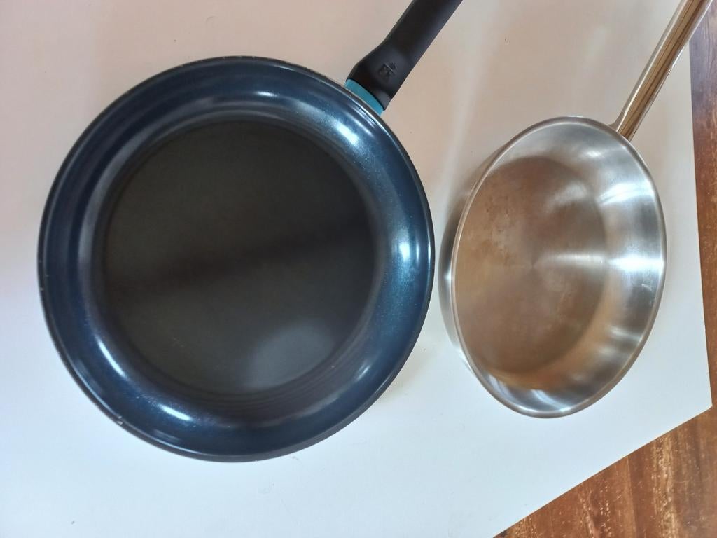 Koekenpannen  twee stuks 29 cm, Ophalen of Verzenden, Koekenpan of Braadpan