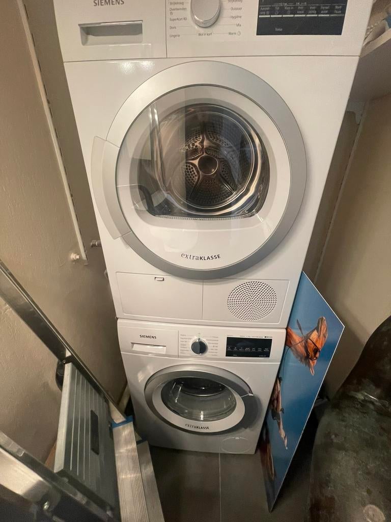 Siemens wasmachine en droger. iSensoric iQ500, Ophalen, Gebruikt, Handwasprogramma, Voorlader