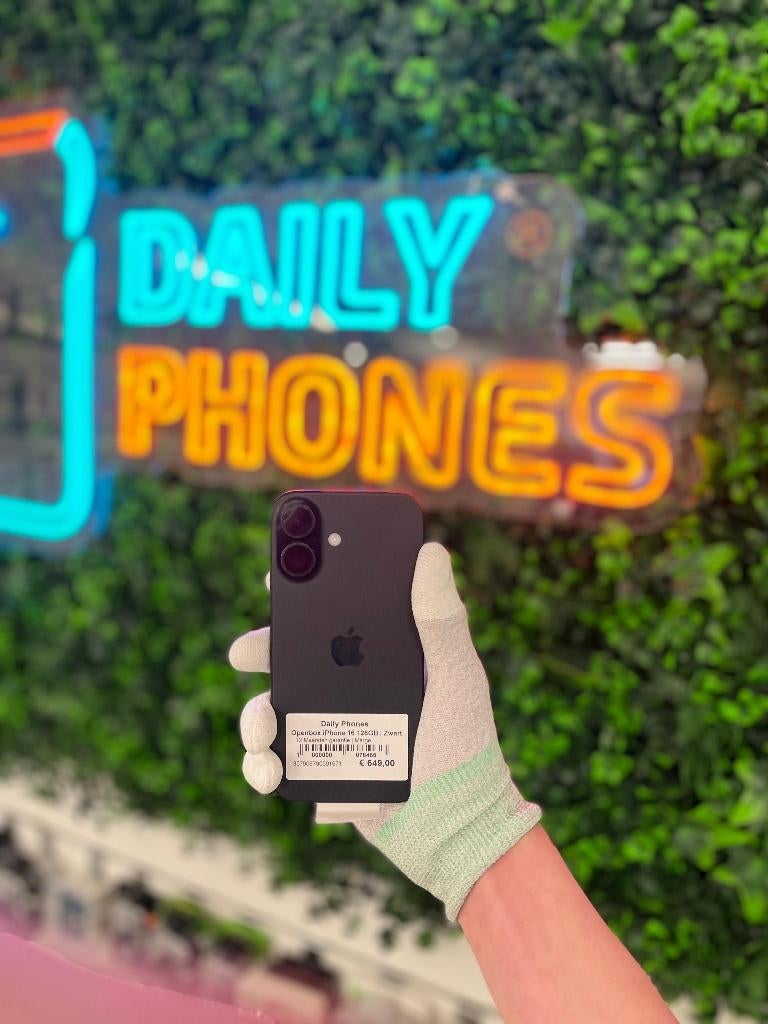 Openbox Apple iPhone 16 128GB, Ophalen of Verzenden, Nieuw