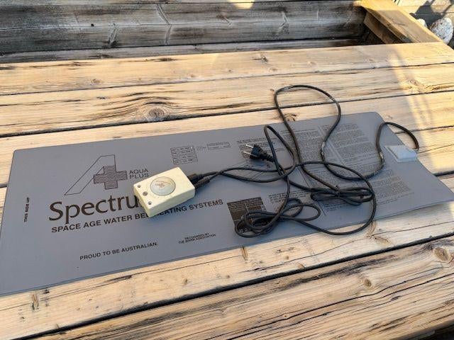 waterbed verwarmingselement verwarmingsmat, Huis en Inrichting, Slaapkamer | Waterbedden, Ophalen, Gebruikt, Tweepersoons, 140 cm