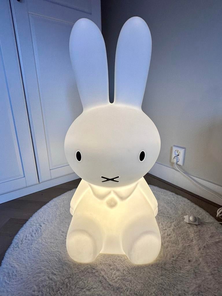 Mister Maria Nijntje XXL Lamp - Dimbare Nachtlamp 80 cm, Ophalen, Zo goed als nieuw