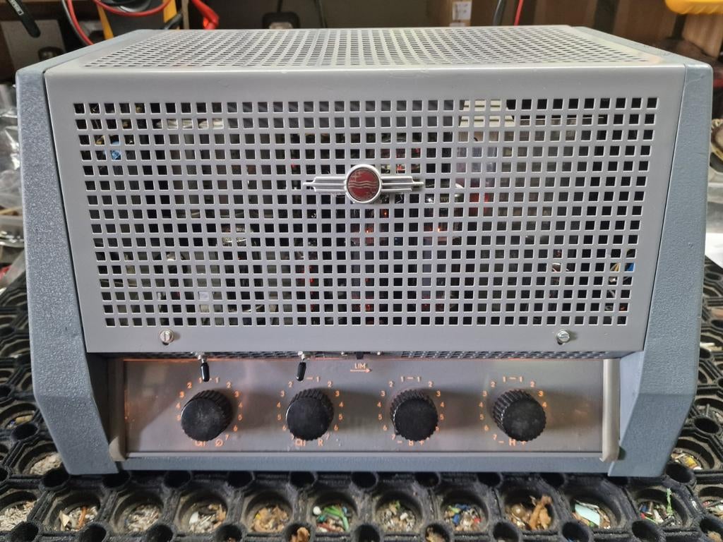 Philips EL6410 (gitaar) buizenversterker. 2x EL34, Ophalen of Verzenden, Minder dan 50 watt