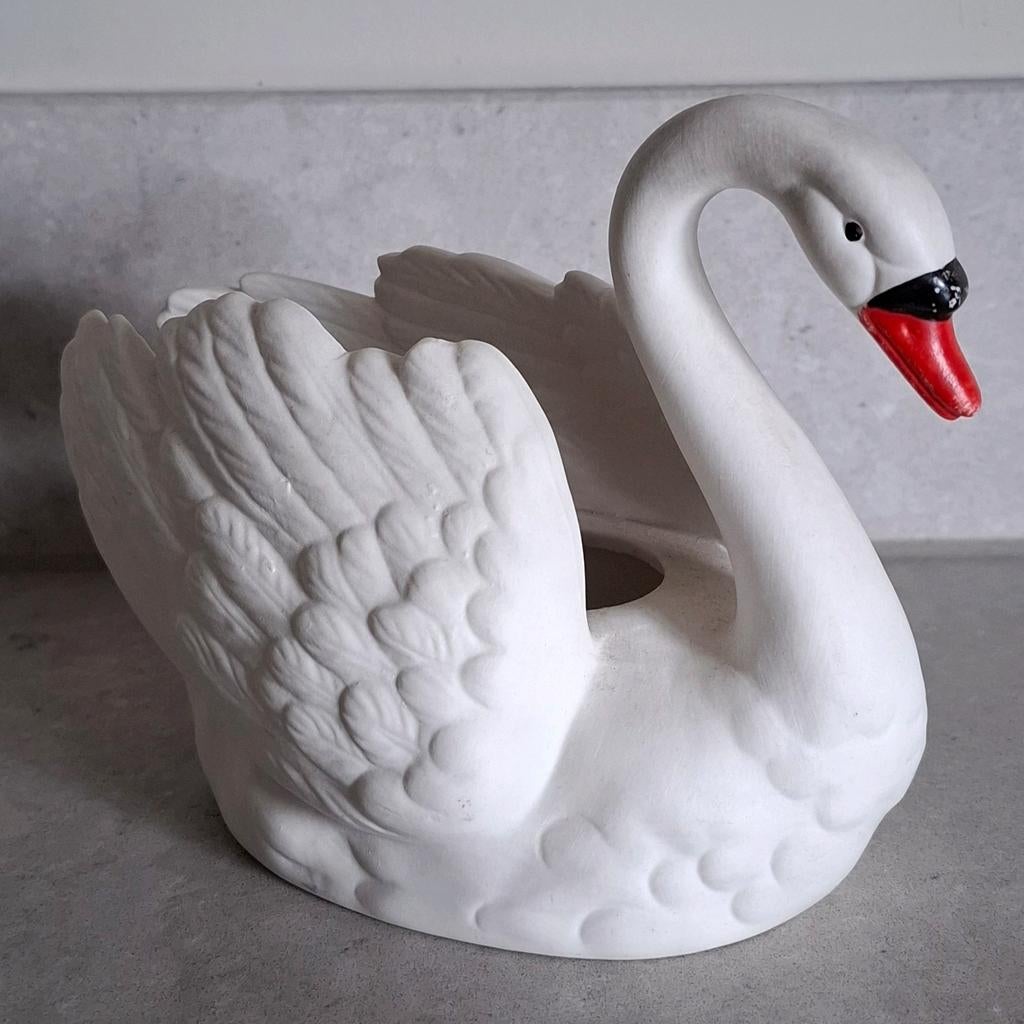 Goebel Zwaan Biscuitporselein - Vintage Jaren '60/'70, Ophalen of Verzenden