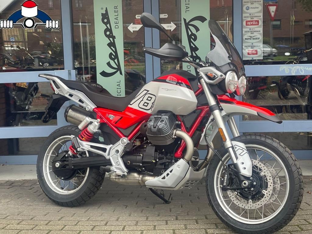 Moto Guzzi V 85 TT Rosso Fuji Voorraad Actie!! - foto 2