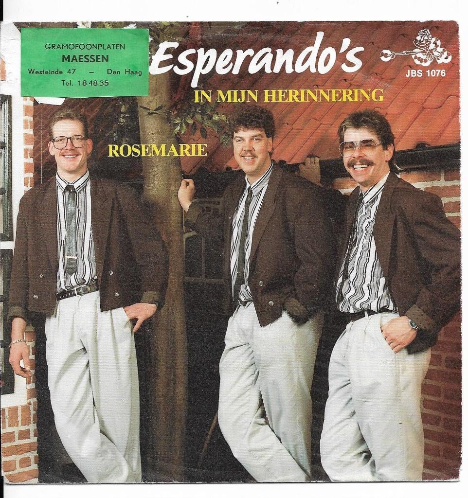 De  Esperando's, Cd's en Dvd's, Vinyl Singles, 7 inch, Single, Ophalen of Verzenden, Zo goed als nieuw