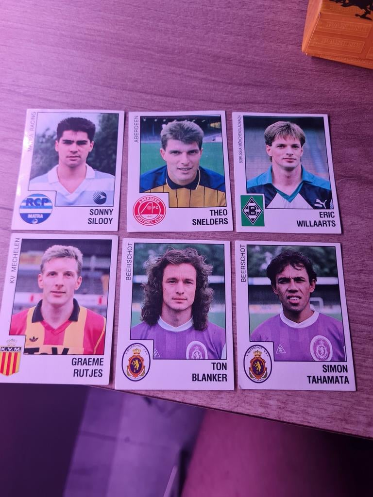 Panini Voetbal 89 Internationaal - Losse Plaatjes, Verzamelen, Ophalen of Verzenden, Gebruikt, Buitenlandse clubs, Poster, Plaatje of Sticker