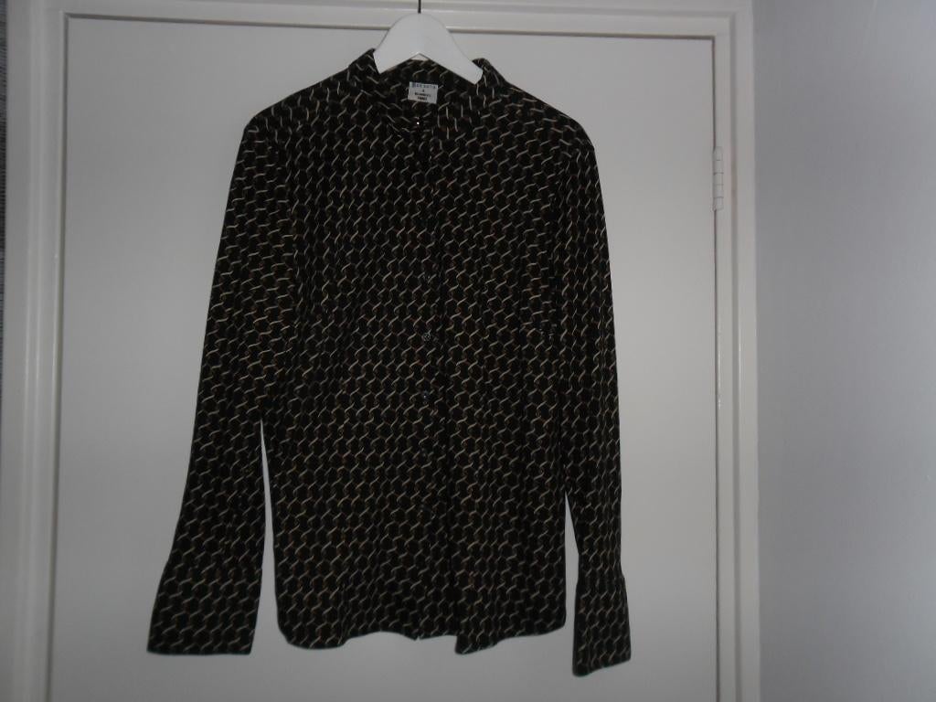 DESOTO Designer’s Choice Zwart/Rood/Bruine Blouse Maat XL, Maat 46/48 (XL) of groter, Ophalen of Verzenden, Zo goed als nieuw