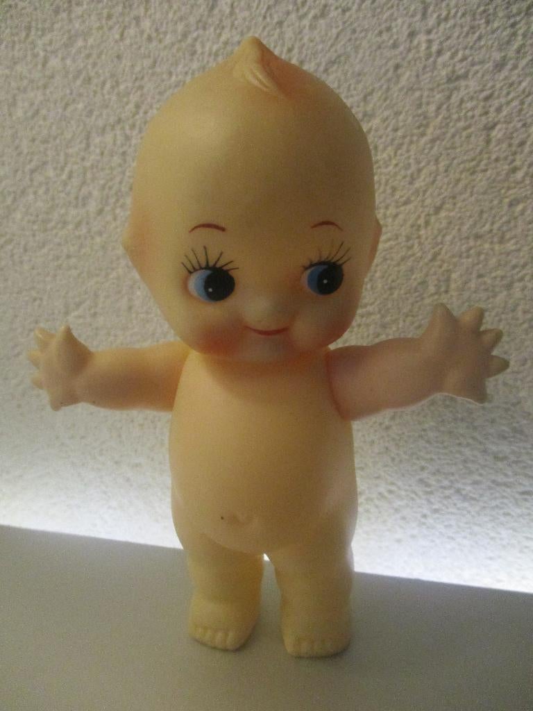 Kewpie popje  15 cm  zacht vinyl, Ophalen of Verzenden