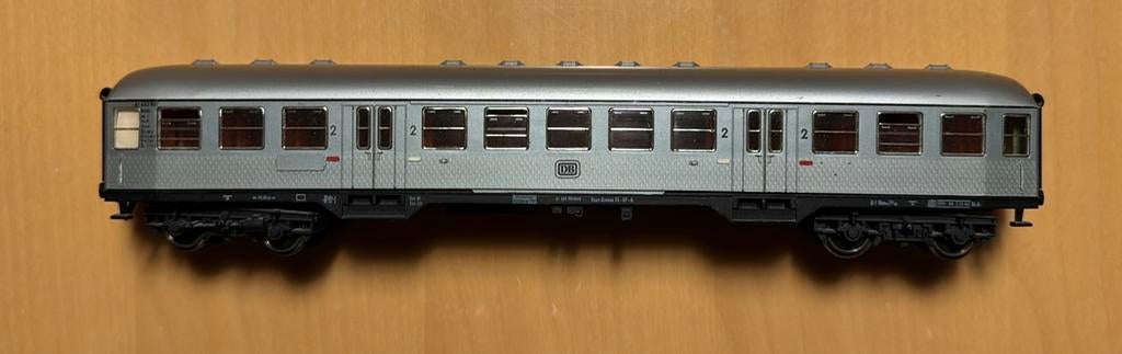 Fleischmann H0 rijtuigen DB, Gebruikt, Gelijkstroom, Fleischmann, Wagon