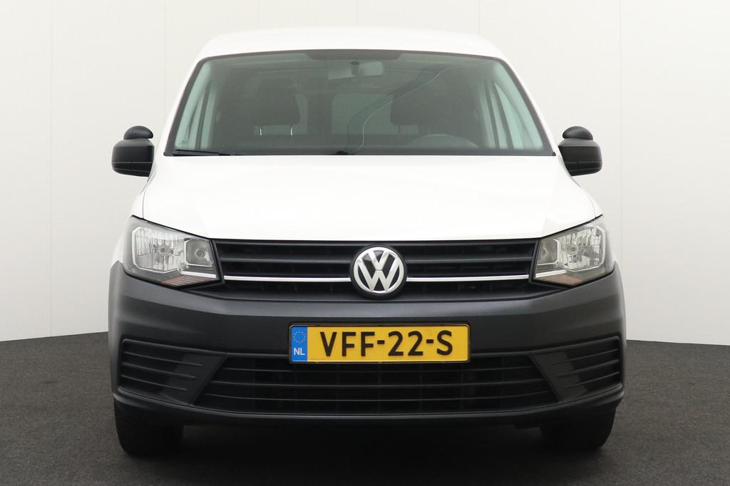 Volkswagen Caddy 1.0 TSI 102 PK Business+ Leder Carplay Navi, Auto's, Bestelauto's, Voorwielaandrijving, Gebruikt, Volkswagen